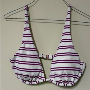 Striped Bikini Top